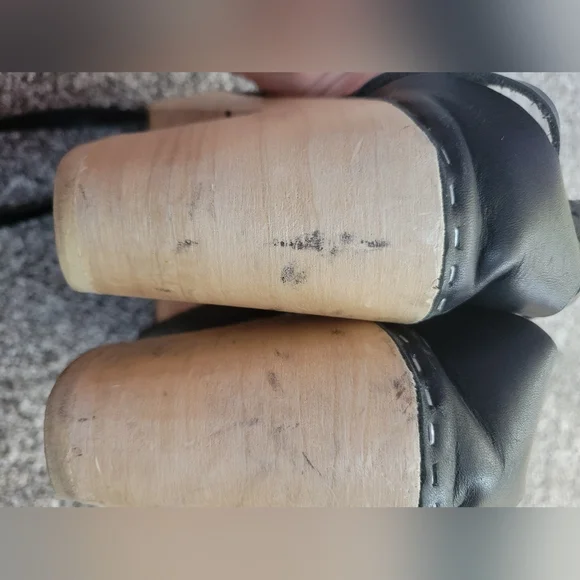 Loeffler Randall X Sven chunky platform wood clogs - Picture 12 of 16